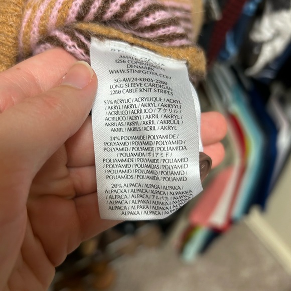 Stine Goya long sleeve striped cardigan - Picture 11 of 15